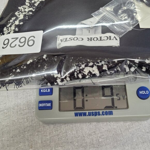 Victor Costa Sweater Womens L Black Fringe 3/4 Sleeve Cropped Cardigan Party New - Picture 10 of 10